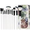 12pcs/set Makeup Brushes Set Make Up Tools Foundation Powder Eyeshadow Eyeliner Lip Blusher Makeup Brushes Set Beauty with Bag view 1