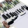 12pcs/set Makeup Brushes Set Make Up Tools Foundation Powder Eyeshadow Eyeliner Lip Blusher Makeup Brushes Set Beauty with Bag view 3