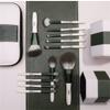 12 Green Glass Makeup Brush Set Complete Loose Powder Brush Eyeshadow Brush view 2