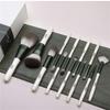 12 Green Glass Makeup Brush Set Complete Loose Powder Brush Eyeshadow Brush view 4