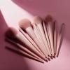 11Pcs Professional Makeup Brushes Set With Bag Synthetic Hair Make Up Brush for Eyeshadow Blending Powder Highlighter view 3