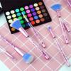 7PCS Glitter Quicksand Handle Makeup Brush Set for Foundation Powder Blush Eyeshadow with Case Beautiful Cosmetic Brushes view 3