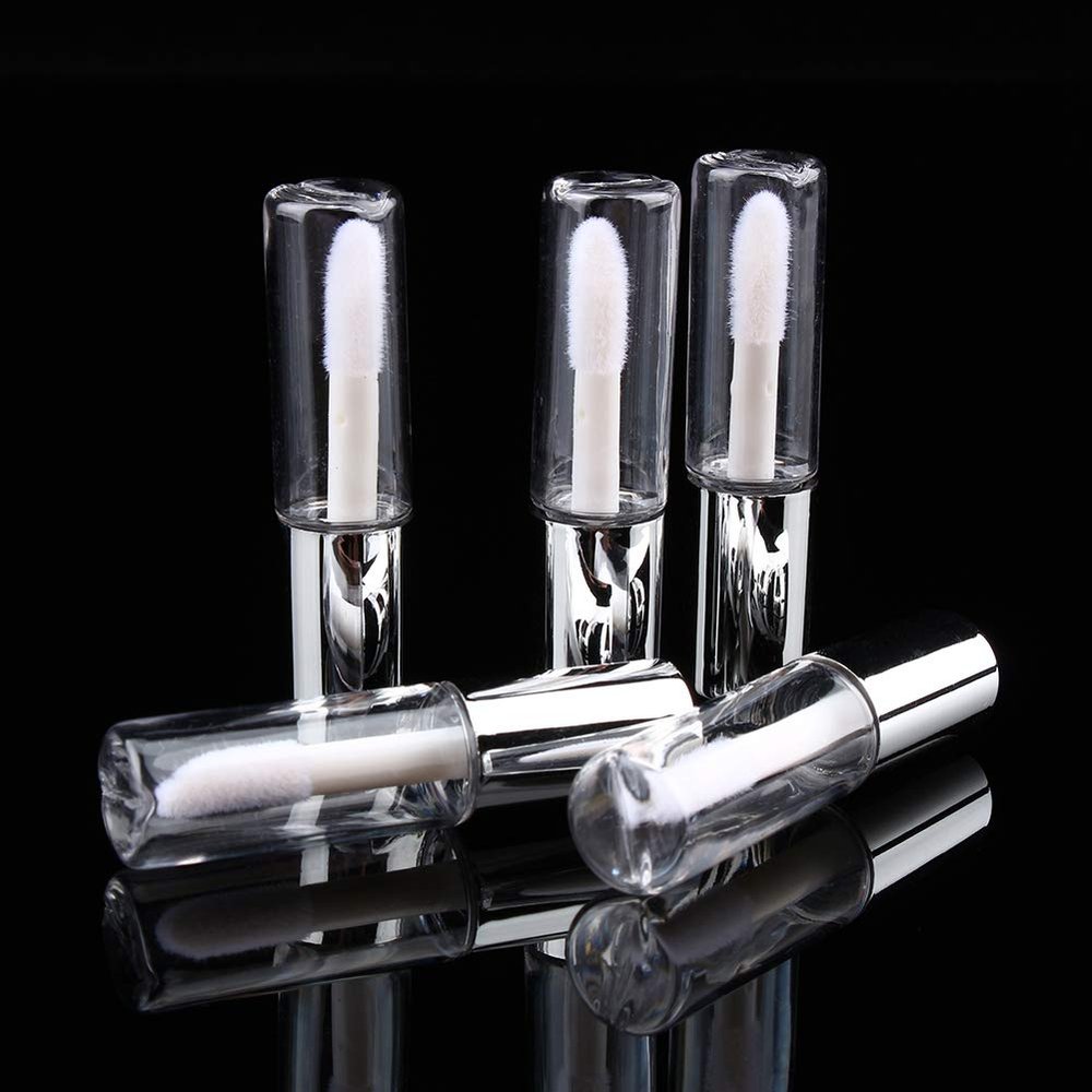 45PCS 1.2ML Lip Balm, Portable Mini Lipstick Tube Good Sealingfor Applying Different Coloured Lip Glazes While Travelling