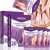 XIWEIOO 40 Packs of Foot Bath soak Salts kit Lavender Epsom Salts Tea Tree Oil Dry Cracked HEE Toenail Athletes Foot, Stubborn Foot Odor Scent, Softens Calluses Pedicure Tired Feet spa Message view 1