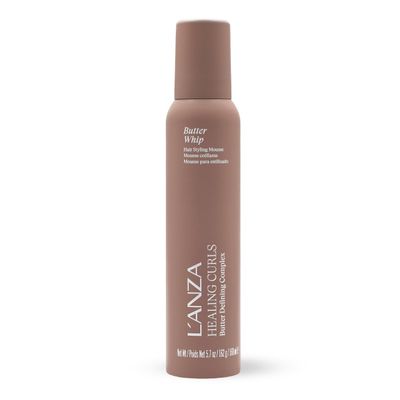 L'ANZA Healing Curls Butter Whip Styling Mousse, 5.7 Fl Oz