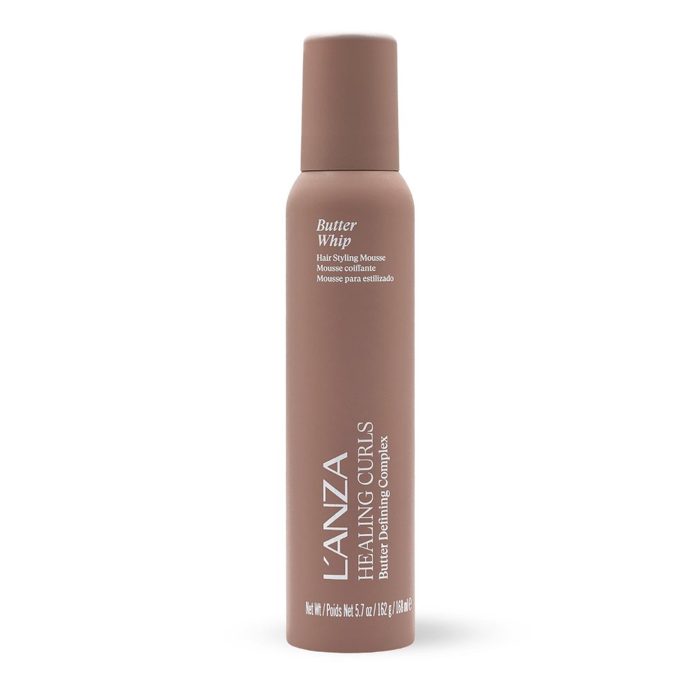 L'ANZA Healing Curls Butter Whip Styling Mousse, 5.7 Fl Oz
