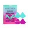 Freeman Mother Puffer Powder Puff 8 Count Set, Makeup Puffs For Pressed or Loose Powder, Velvet Material, Cloud Skin, Triangle Powder Puffs With Finger Band For Setting & Baking, Vegan & Cruelty-Free view 1