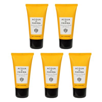 Acqua Di Parma Colonia Hair Conditioner Pack of 5 Travel Size Each 1.35 FL Oz, Moisturizing Hydrating Conditioner - 5 Packs 6.76 FL Oz