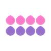 Freeman Blend N' Set Liquid Puff Set, Cushion Makeup Puffs For Liquid & Cream Foundation, Concealer, Blush, & Highlight, Round Puff For Makeup Blending, With Finger Band, Vegan & Cruelty-Free, 8 Count view 2