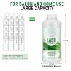 Lash Shampoo Bulk, Eyelash Cleanser for Extensions 1 Liter, Safe Makeup Remover, Non-irritating or Burning Formula Eyelid Foaming Cleanser for Professional Salon and Home Use (Aloe Vera-1L) view 2