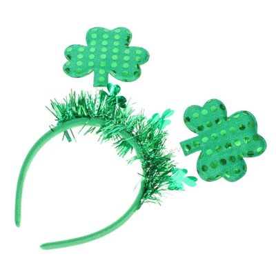OFFSCH Headbands 2 Pack St. Patrick's Day Hair Hoops for Women Men Green Party Wear