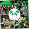 OFFSCH Headbands 2 Pack St. Patrick's Day Hair Hoops for Women Men Green Party Wear view 4