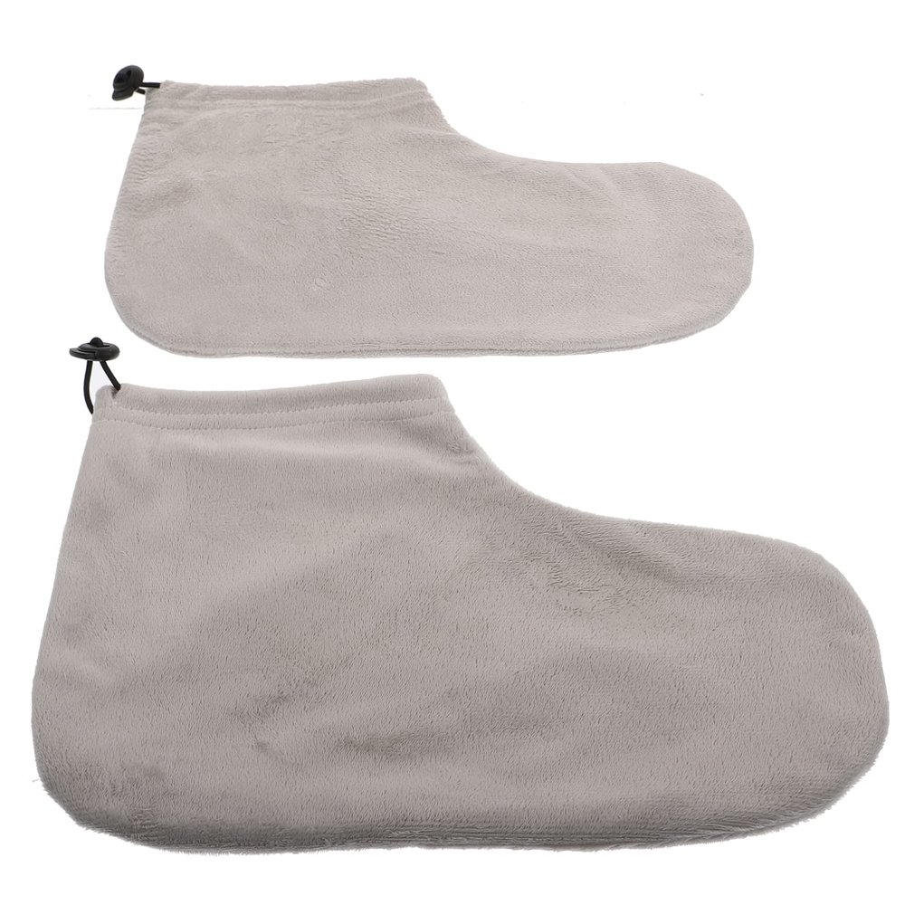 Beaupretty 3pairs Paraffin Wax Foot Covers Comfortable Warming Treatment Socks for Spa Salon and Home Care and Lightweight Wax Therapy Foot Wraps for Healthy Skin Care