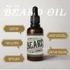 100% All-Natural Beard Oil for Men - Premium Jojoba Oil with Essential Oils - Moisturizing and Nourishing for Healthy Beards, Softens and Smells Great (No. 4 - Eucalyptus, Lavender, & Peppermint) view 2