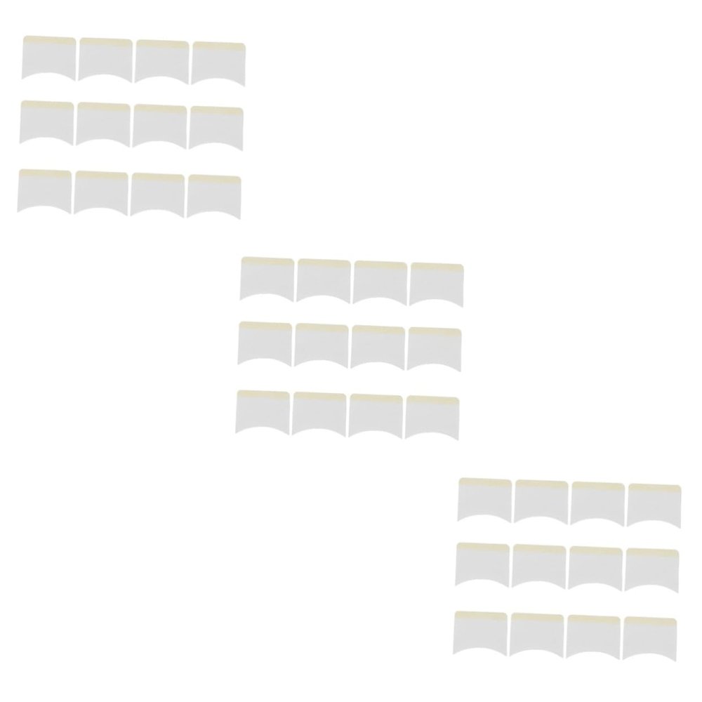Beaupretty 480pcs Eyelash Extension Cleaning Pads Makeup Removal Tool for Eyelashes Safe and Comfortable Eye Pads for Salon and Personal Use for Grafting and Removing False Lashes