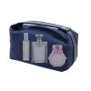 awakentti Large Capacity Travel Cosmetic Bag, Waterproof, Multifunctional Storage Travel Toiletry Bag for Accessories, Shampoo, Full Sized Toiletries (Blue) view 3