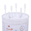 HOMEFOX White Cotton Swabs Spiral Pointed - 200 Count Organic Cotton Buds Double Side Tightly Wrapped Precision Cotton Tips Paper Stick Soft Gentle Lint-Free Cruelty-Free, Spiral & Pointy (White) view 3