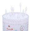 HOMEFOX White Cotton Swabs Spiral Pointed - 200 Count Organic Cotton Buds Double Side Tightly Wrapped Precision Cotton Tips Paper Stick Soft Gentle Lint-Free Cruelty-Free, Spiral & Pointy (White) view 4
