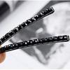 2Pcs Black Rhinestone Barrettes, Shiny X Shaped Hair Clips, Crystal Diamond Bobby Pin, Shiny Hair Pin, Sparkly Hair Decoration for Women Clip Bangs Metal Hair Clip Hair Pins Hair Pins view 2