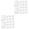 Abaodam 100pcs Metal Hair Combs for Women Tooth Wedding Bridal Hair Accessories Traditional Style Side Combs for Prom and Special Occasions view 1
