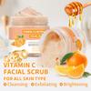Vitamin C Face Scrub, Exfoliating Facial Wash with Retinol, Facial Scrub,Facial Exfoliating Scrub, Facial Scrubs for Women,Deep Cleansing Face Wash Cleanser for Women Men view 3