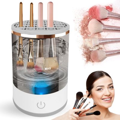Electric Makeup Brush Cleaner and Dryer, Automatic Brush Washing Machine