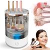 Electric Makeup Brush Cleaner and Dryer, Automatic Brush Washing Machine view 1