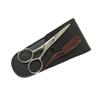 Beavorty 2 Sets Stainless Steel Eyebrow Trimmer Kit Beard Scissors Grooming Scissors Professional Shears Barber Tools Portable Cutting Kit view 4