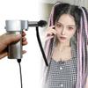YEMELI Handheld Electric Dreadlock Tool Machine for Dreads with Crochet Needles, DIY Dreadlocks Hair Extension Human Hair Synthetic Hair, 6 Models of Head,6mm view 1