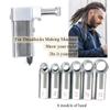 YEMELI Handheld Electric Dreadlock Tool Machine for Dreads with Crochet Needles, DIY Dreadlocks Hair Extension Human Hair Synthetic Hair, 6 Models of Head,6mm view 2