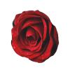 A Red rose Printed Shower Cap for Women Waterproof Bath Caps Reusable Double Layered Shower Hat Bathing Shower Caps for Men Ladies Spa Salon view 2