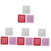 Beavorty 12pcs Lash Packaging Boxes Stylish Empty Eyelash Cases for Travel Dating More Protects Organizes False Lashes Easy Open Holographic view 1