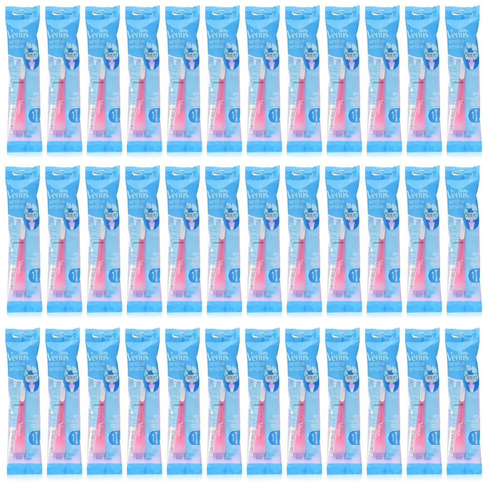 Venus Sensitive Disposable 1ct Razor - Case of 36
