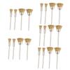 Beaupretty 20pcs Multi-functional Nail Drill Bits Cleaner Brush Wire Brush for Drill Nail Art view 1