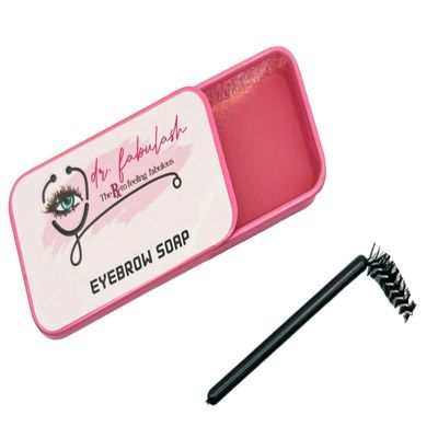 Transparent Eyebrow Soap with brush, Long Lasting, Waterproof Enhancer, Brow Styling Shaping Wax