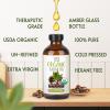 VITAL AFFAIR Castor Oil Organic Cold Pressed Unrefined Glass Bottle - USDA Certified Castor Oil For Hair Growth, Skin, Eyelashes, Eyebrows & Nails - 8 Fl Oz view 2