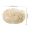 FOMIYES 2pcs Fake Bun Hairpiece Clip Chignon Curly Hair Buns for Weddings Proms and Everyday Use Easy to Wear Volume and Fullness Natural Look view 3