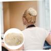 FOMIYES 2pcs Fake Bun Hairpiece Clip Chignon Curly Hair Buns for Weddings Proms and Everyday Use Easy to Wear Volume and Fullness Natural Look view 4
