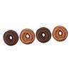 Beavorty 4pcs Hair Bun Maker Elastic Ties Wig Bun Shaper Styling Tool Donut for Braid Hair view 1