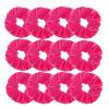 12 Pcs Large Velvet Scrunchies for Thick Long Hair Scrunchies Hair Ties Women Girls Hair Ponytail Holder (Hotpink) view 1