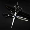 Professional Japan 440c 6 Blue gem Dragon Cut Hair Scissors Hair Cutting Barber Haircut thinning Shears Hairdressing Scissors view 1