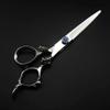 Professional Japan 440c 6 Blue gem Dragon Cut Hair Scissors Hair Cutting Barber Haircut thinning Shears Hairdressing Scissors view 4