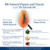 Blue Nectar Under Eye Serum with Plant-Based Niacinamide from Potato Starch & Papaya | Dark Circles Serum with Advance Skin Firming Formula for Eyes Puffiness (17 Herbs, 1Fl OZ) view 3
