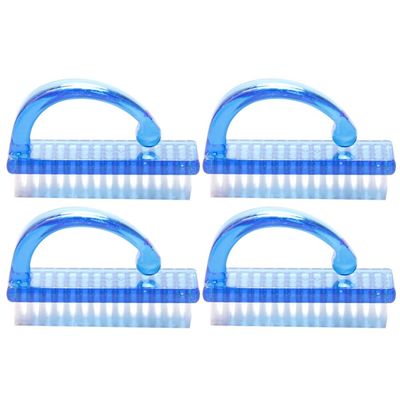 4pcs Fingernail for Cleaning under Nails Toe Brush Finger Nail Brush Fingernail Brush Stiff Bristles Fingernail Brush for Men Nail Cleaner Brush Nail Scrub Brush Nail Scrubber