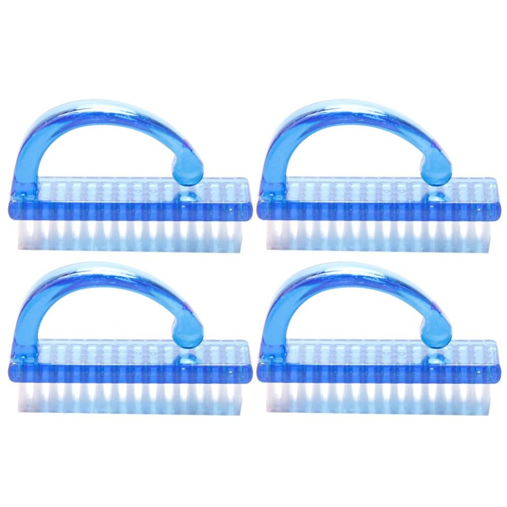 4pcs Fingernail for Cleaning under Nails Toe Brush Finger Nail Brush Fingernail Brush Stiff Bristles Fingernail Brush for Men Nail Cleaner Brush Nail Scrub Brush Nail Scrubber