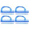 4pcs Fingernail for Cleaning under Nails Toe Brush Finger Nail Brush Fingernail Brush Stiff Bristles Fingernail Brush for Men Nail Cleaner Brush Nail Scrub Brush Nail Scrubber view 1