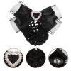 Beavorty Women Bowknot Hair Bun Cover Hairnet Barrette Elegant Mesh Hair Accessory for Flight Attendants and for Stylish Updos view 2