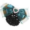 Beavorty Bowknot Hair Net Barrette for Women Elegant Hair Bun Cover Clip Lightweight for Professional Attire for Hotel Staff view 1
