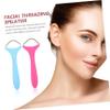 Beavorty 6pcs Facial Hair Removal Tool Hair Remover for Women Manual Epilator Eyebrow Threader Skin Care view 4