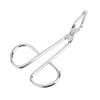 Beavorty 3pcs Stainless Steel Eyebrow Scissors Tweezer for Women Facial Hair Trimmer Nose Hair Clip view 1